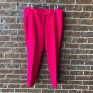 NWT Talbots Jazz Pink Ladies dress pants size 14